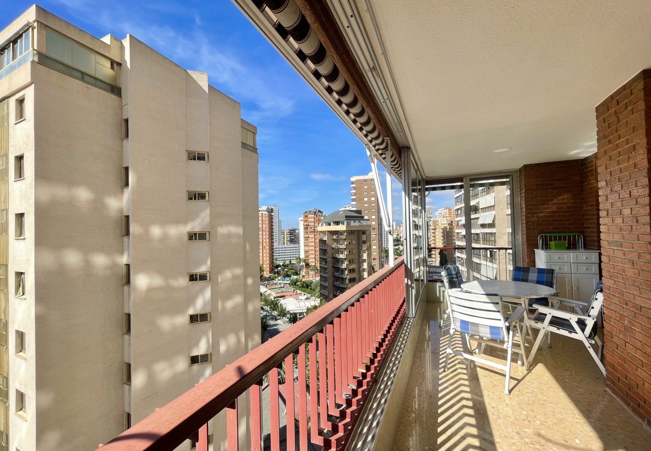 Apartamento en Benidorm - PRINCIPADO WIFI, AIRCO, POOL AND GARDEN N031